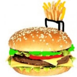 fries burger icon