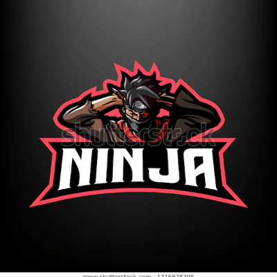 Ninja gaming logo